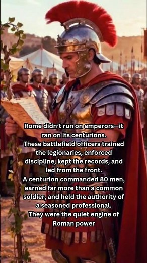 Rome stood on centurions, the backbone of discipline. #Rome #Centurion #History #Warriors