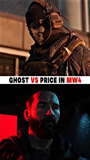Ghost Vs Price In Call Of Duty MW4 💀