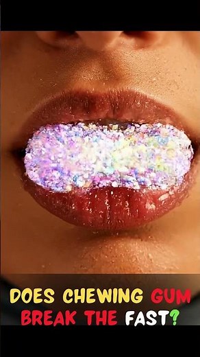Does Chewing Gum Break Your Fast? 🤔 | Ramadan Fasting Explained #fasting #ramadan #gum #ramadan2026