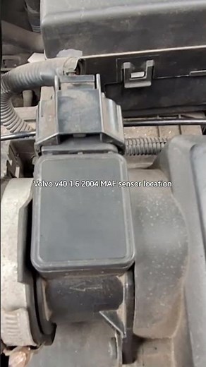 MAF SENSOR location on Volvo V40 2004