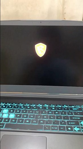 How to enter bios mode MSI notebook #msi #msinotebook #laptop #fyp #tutorial