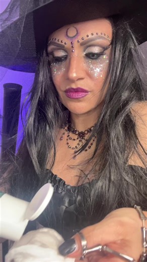 Spooky Celestial Witch Makeup Tutorial