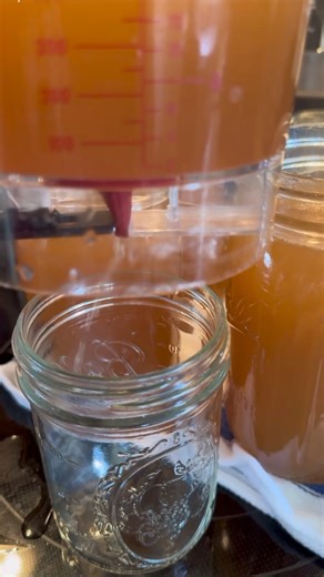 If you’re new to canning, now is a good time to start. Canned homemade stock is an awesome addition to the pantry! You can find my list of preferred canning equipment on my Amazon storefront link from my Linktree in profile. Let me know if you need me to put it in the comments so it will be clickable or copyable. If you want to see how I made the beef stock, you can find it 2 videos back on my page.😋🫙 #OptimisticKitchen #happyeating #makeyourkitchenyourhappyplace #ReduceFoodWaste #zerowaste #H