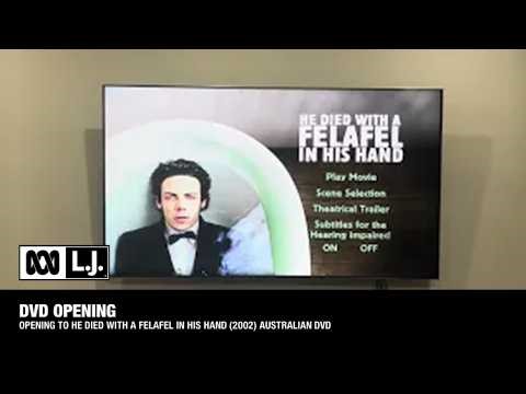 Opening to He Died with a Felafel in his Hand (2002) Australian DVD