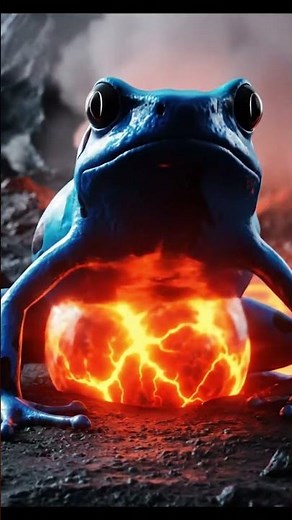 What Happens If a Frog Inhales Helium 🐸💥 #frog #science #weirdfacts #shorts