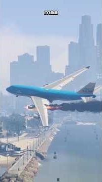 Huge plane loses one of its engines and the pilot has to improvise - Flight Simulator #airplane #...