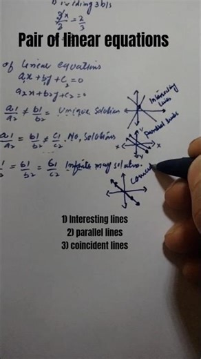 what are parallel lines,intersecting lines , coincident lines? parallel lines define #shortvideo