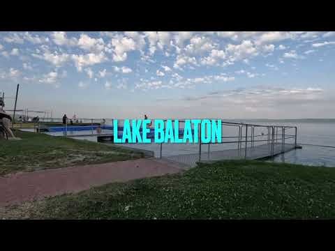 Local Hungarian Beer Dreher Gold Lake Balaton Hungary #lakebalaton