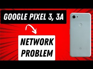Google Pixel 3, 3A Network Problem / Mobile data not working || Network issue fix