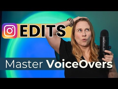 How to Add VoiceOvers to REELS Using Instagram EDITS