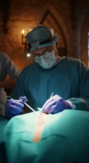 Watch a concept video of a surgeon performing a surgery in a medieval castle 🏰👨‍⚕️ #surgeon #shorts