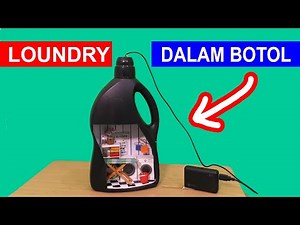 MAINAN UNIK LOUNDRY DALAM BOTOL