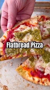 Flatbread Pizza in 30 Minutes (Easier Than Delivery!) 🍕