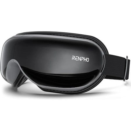 Renpho EM001 szemmasszírozó, Bluetooth-szal és zenével, 5 mód, fekete, összecsukható - eMAG.hu