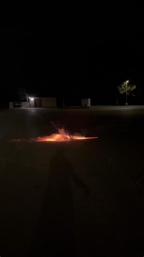 Small salute with very fast Bp #fireworks #pyrotechnics #pyro #firecracker