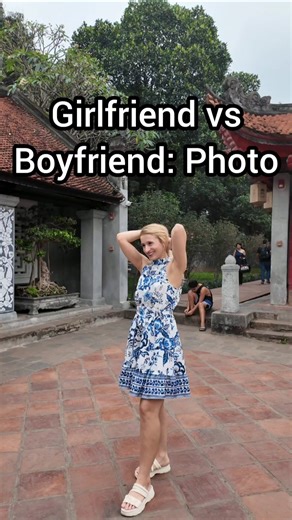 Boyfriend vs Girlfriend: The Photo struggle #fun #humor #photo #girl #boy #model #shorts #vietnam