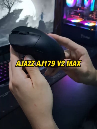Melhor Mouse para Jogar e Trabalhar: AJAZZ AJ179 V2 Max