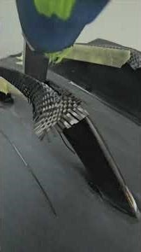 Ferrari SF90 Rear Diffuser Restoration #ferrari #carbon