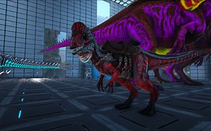 方舟：生存进化 附加生物模组（ark additions：the collection！）冰脊龙降血压驯服方法