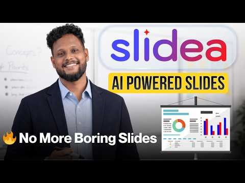 Audience-அ அப்படியே மிரள வைங்க! 😲 Slidea AI: Create Interactive Presentations in Tamil!