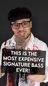 THIS is the most expensive signature bass ever #bass #bassguitar #guitar | Danny Sapko