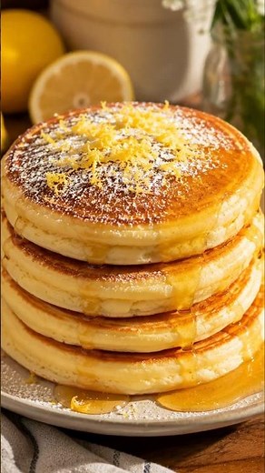Easy Lemon Ricotta Pancakes