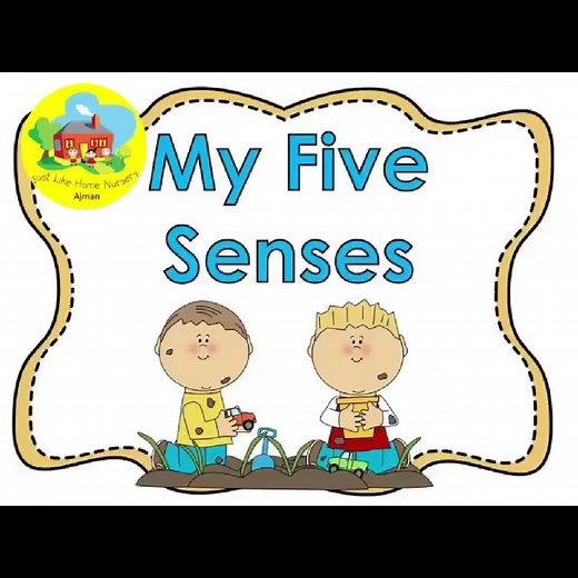 Kids from Sunshine Class  learning 5 senses. | Just Like Home Nursery UAE. | Facebook