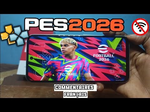Comment installer & jouer à PES 2026 sur ppsspp
