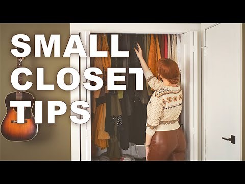 10 Tips for Small Closet Organization (& 5 Step Wardrobe Reset!) ✨