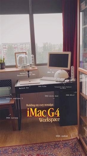 Building my cozy nostalgic iMac G4 corner after all these years