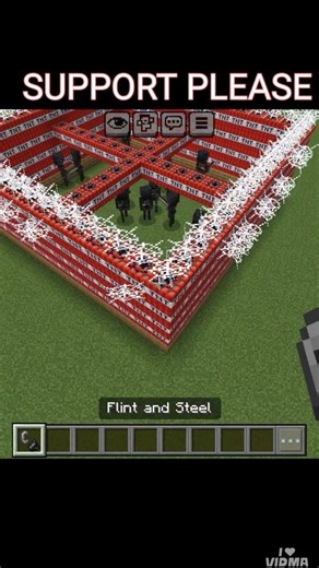 Minecraft Wetaher Skelton Tnt Exploding❤#shorts #minecraft #mincraftsurvival #gaming