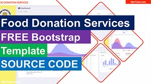 Food Donation Services System Free Bootstrap Template