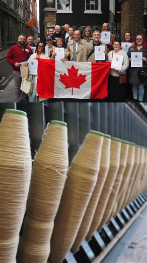 A look back at our 2025 Canada–UK Wool Trade Mission & Education Program (24–28 Sept) ✨🐑 Our third—and largest—program yet brought together mill owners, equipment makers, designers, and wool enthusiasts for an inspiring journey through the wool industry of West Yorkshire. We kicked things off in London with a visit to @themillsfabrica_uk to learn about textile innovations supported by the H&M Foundation Prize. From there, we headed north to trace the entire wool journey: • Haworth Scouring – on