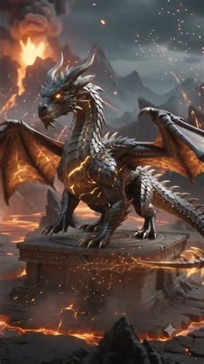 Cube to Dragon Transformation 🐉 | Epic AI Transformation #shorts