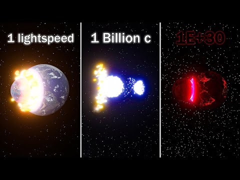 What if Earth and Mars collided with each other at an impossible speed? | Universe Sandbox