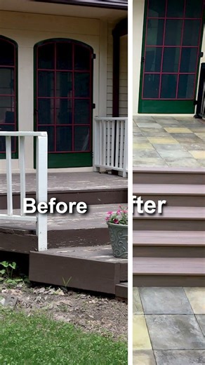 Wood Deck Replacement | Before & After with DekTek Concrete Decking USA