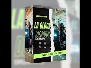 DETROIT DRUM KITS - LA GLOCK Detroit Library Pack 2025 Detroit Drum Kits 2025