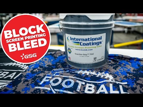 Prevent Screen Printing Bleed When Every Time With ICC Guardian Gray | White Ink Wednesday