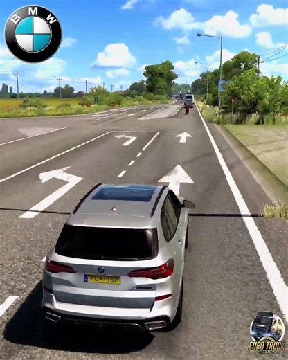 Luxury BMW X5 Road Test in ETS2 | Car Mod #safarquest #viralshorts #carmods #eurotrucksimulator2
