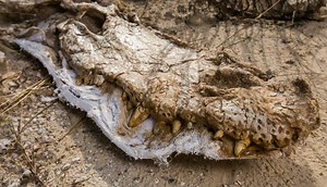 Alligator Fossils at Montbrook