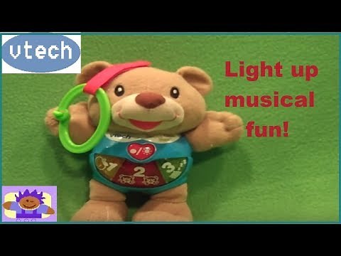VTech Happy Lights Bear electronic light up learning toy