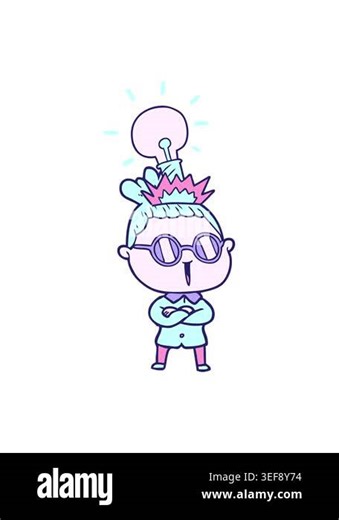 shine light effect animation of woman adorned with spectacles Stock Video Footage - Alamy