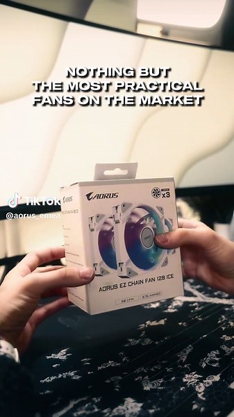 AORUS EZ Chain Fans for PC Gaming Setup