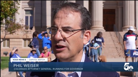 Attorney General Phil Weiser kicks off "Fight for Colorado" campaign tour in Pueblo on Sunday