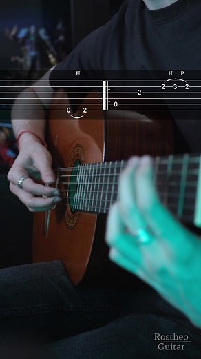 16K views · 518 reactions | Tears in Heaven tutorial #fyp #guitarlessons #guitarist #tutorial #guitar #tabs #ericclapton | Rostheo | Facebook