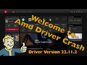 Amd Driver Crash 22 11 2 Black Screen Bug