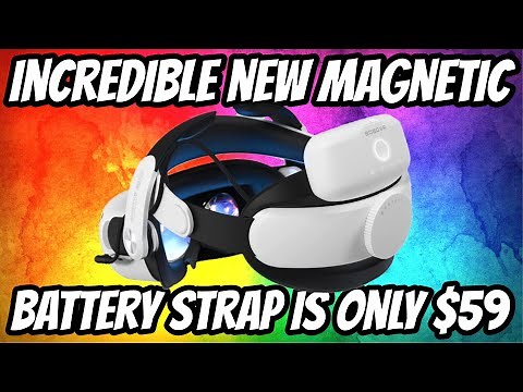 The BEST Head Strap: Quest 2 BoboVR M2 Pro BATTERY