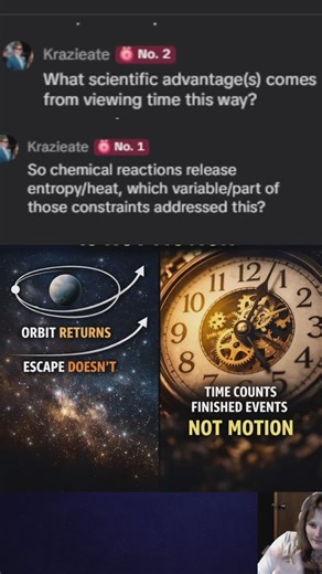 part 2 Thank you for the questions krazieate Chemical reactions and entropy/heat time advantages
