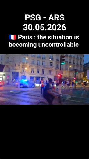 🇫🇷 Paris : the situation is becoming uncontrollable
