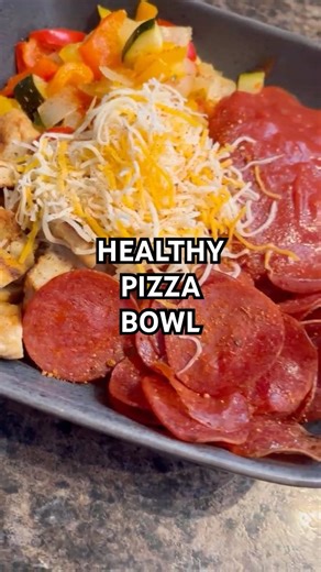 Healthy Pizza Bowl Recipe